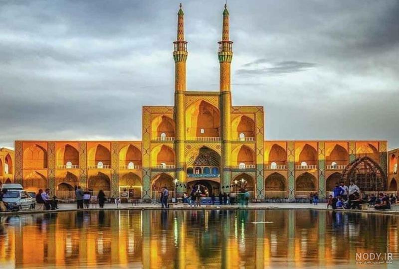 مسجد امیر چخماق یزد - دیدنی های شهر یزد - سفر در ایران