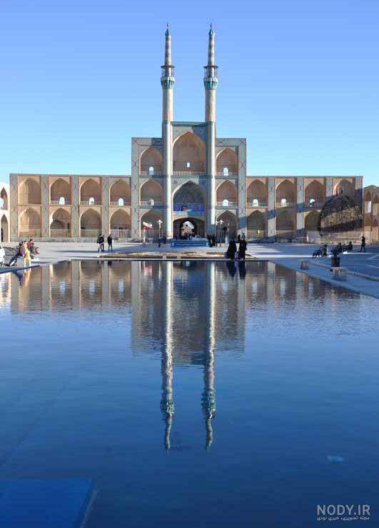 میدان امیرچخماق یزد ؛ معروف ترین بنای تاریخی یزد - هومسا