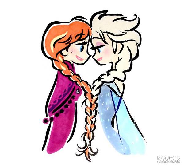 30 عکس جذاب و دیدنی السا و آنا (FROZEN) با کیفیت بالا