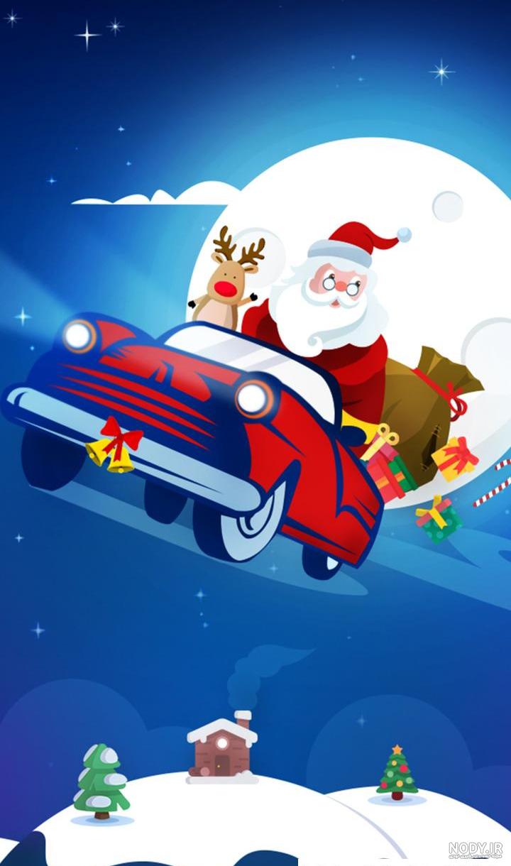 نقاشی بابانوئل آسان