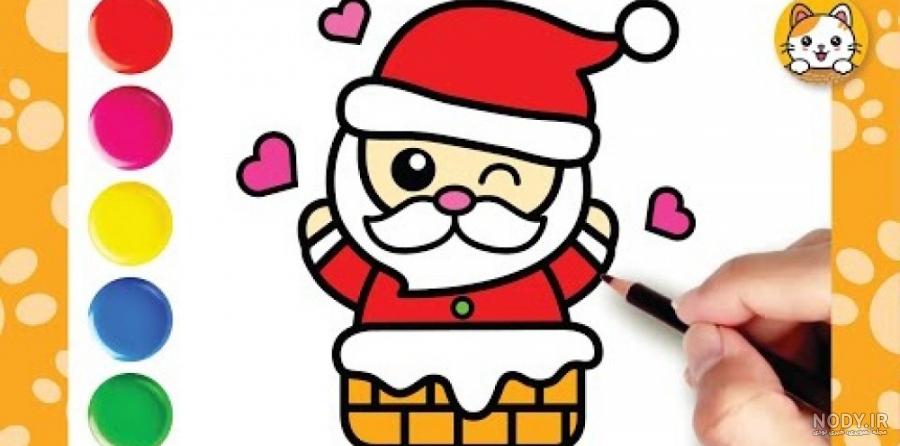 نقاشی بابانوئل آسان