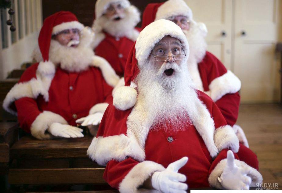 نقاشی بابانوئل آسان