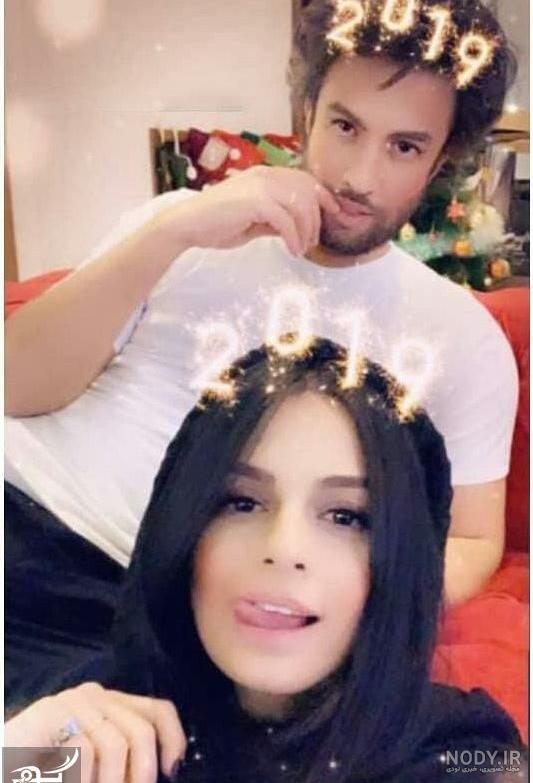 عکس جدید همسر بنیامین بهادری