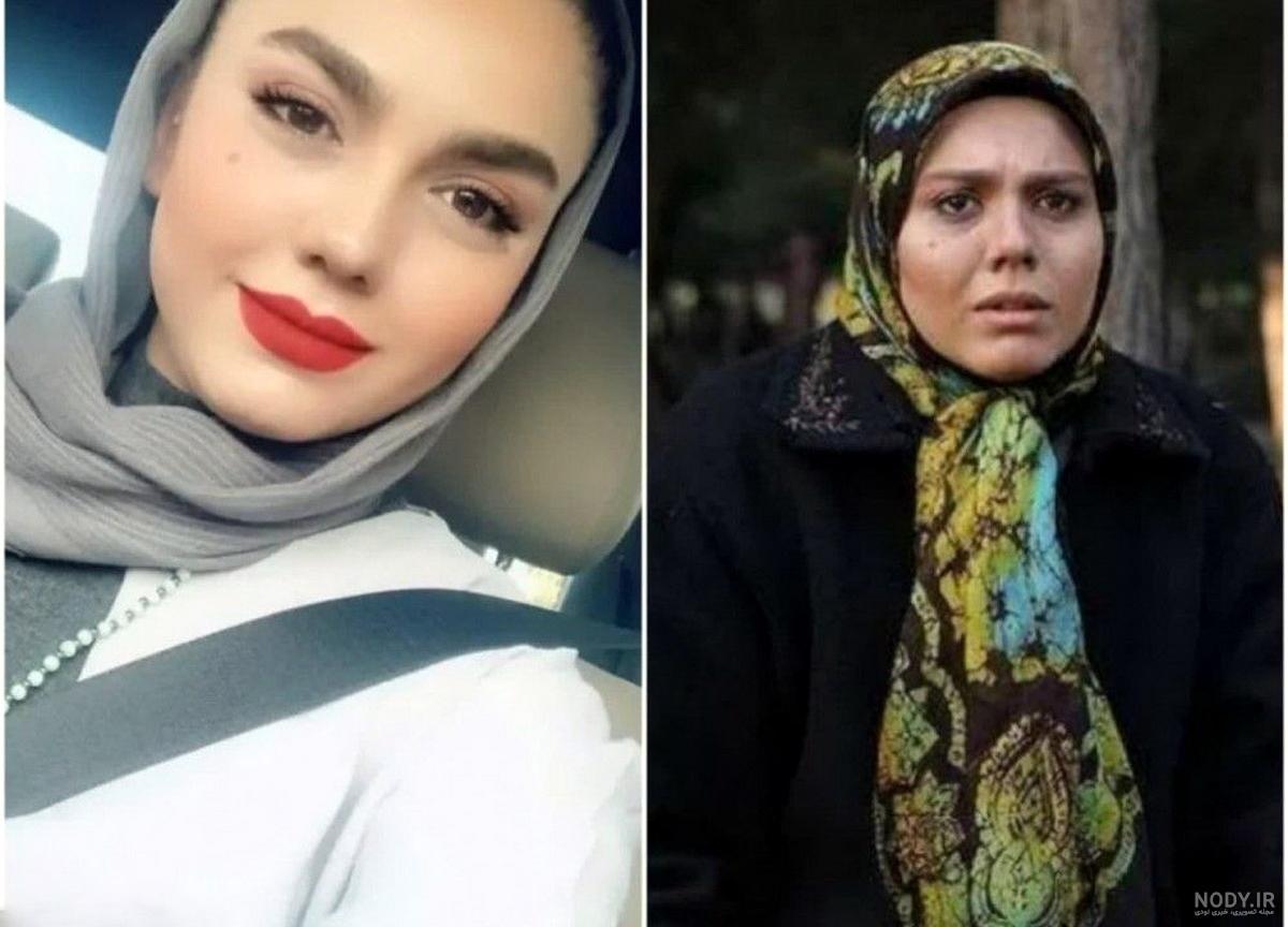 عکس جنجالی باران کوثری با خواننده معروف ایرانی | عکس صمیمی باران کوثری با  فرزاد فرزین +عکس