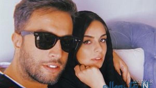 عکس خانوادگی بنیامین بهادری با همسر و فرزندانش