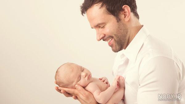 عکس نوزاد دختر با باباش - عکس نودی عکس نوزاد دختر با باباش - عکس نودی