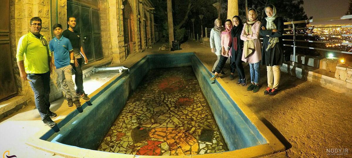 نمایی از آرامگاه باباکوهی در دل کوه های شمالی شیراز + فیلم و تصاویر