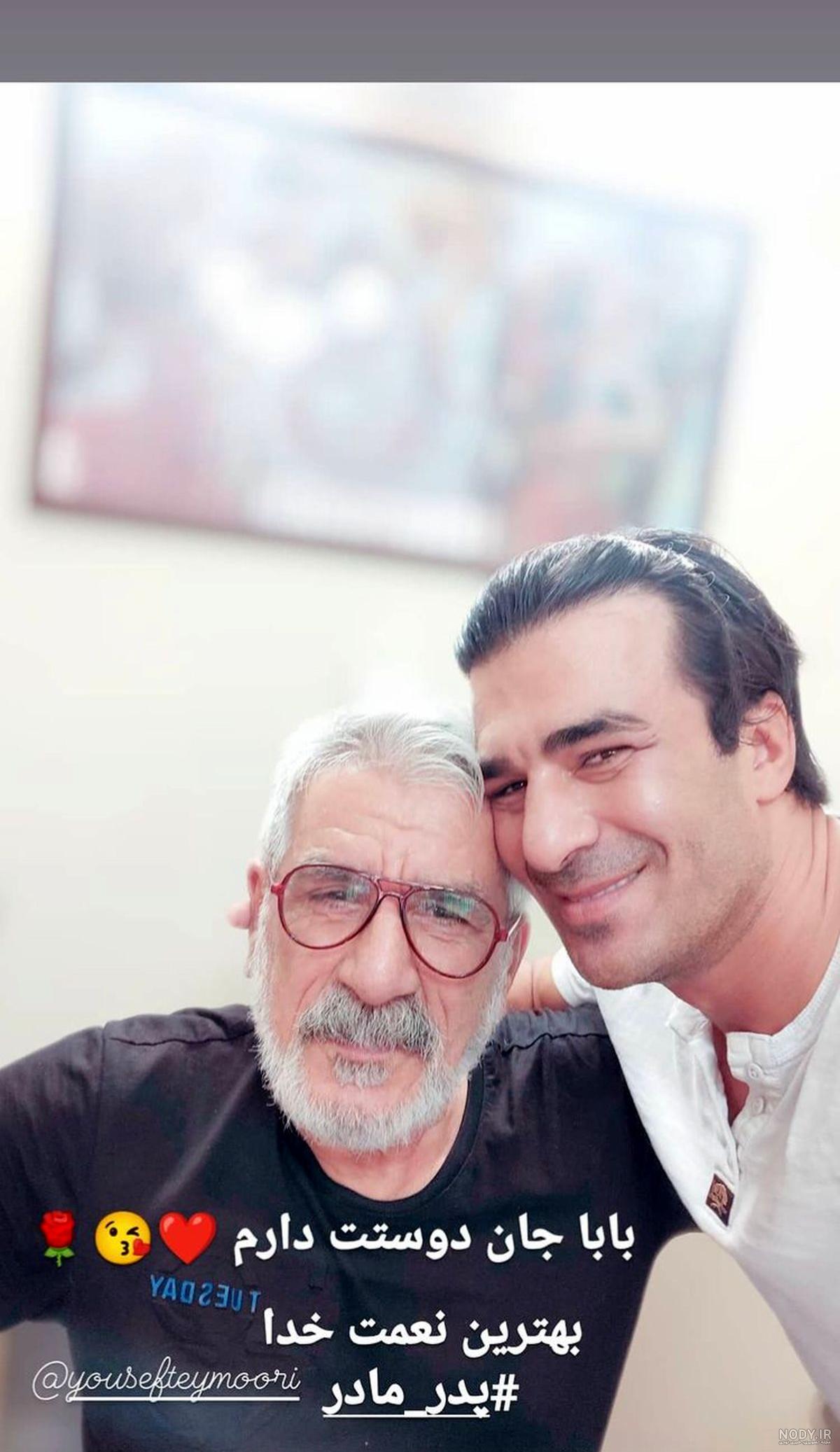 majalle_honari@instagram on Pinno: یوسف تیموری با انتشار این عکس نوشت :در  ک...
