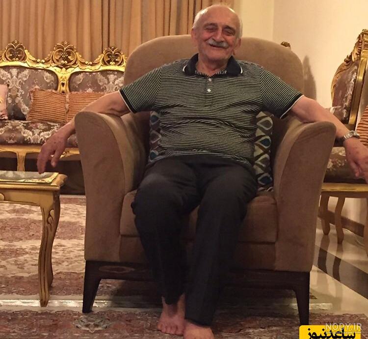آقا نقی معمولی و همسرش + عکس