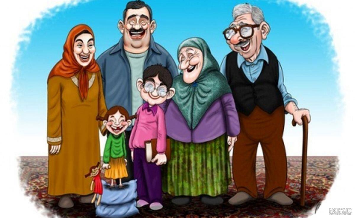 طرح پدربزرگ و مادربزرگ | آموزش نقاشی ارژنگ نوین مجازی آنلاین