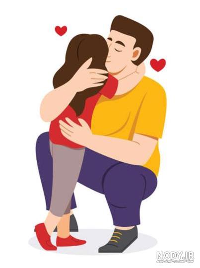 عکس پدر و دختر پروفایل