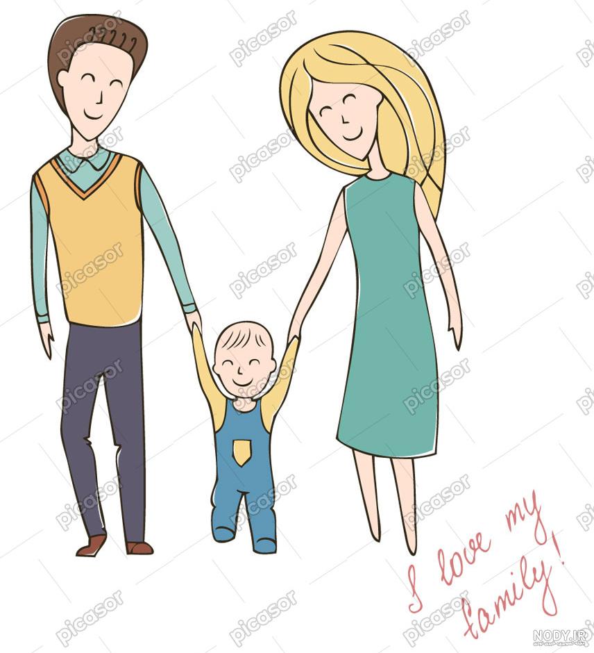 عکس پروفایل مادر پدر پسر - عکس نودی