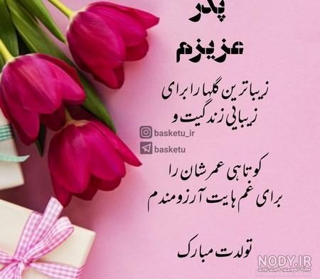 عکس پروفایل پدر عزیزم تولدت مبارک - عکس نودی