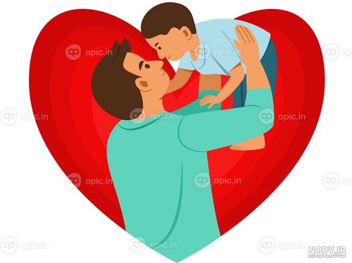 عکس پدر و مادر و پسر فانتزی