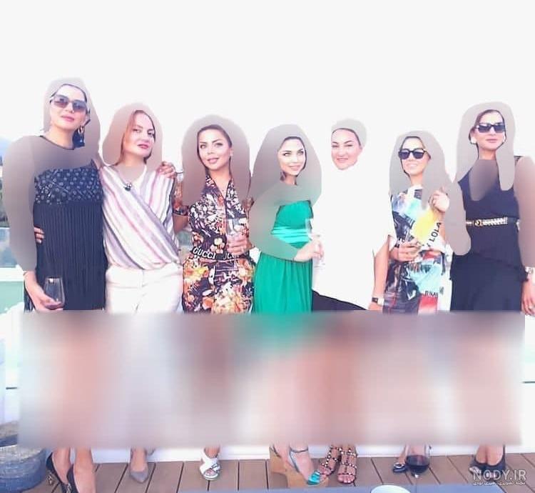 عکسهای جنجالی مهناز افشار با هنرمندان خارجی | رصد روز | رسانه تخصصی  بنگاههای اقتصادی