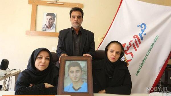 مهدی قائدی در کنار پدر بزرگش | طرفداری مهدی قائدی در کنار پدر بزرگش | طرفداری