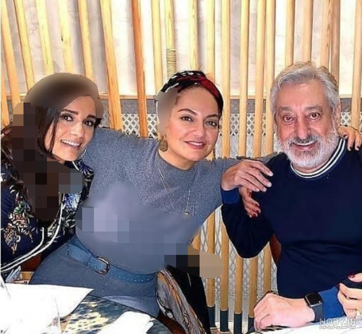 مهناز افشار در کنار یکی از خوانندگان معروف ایرانی+عکس