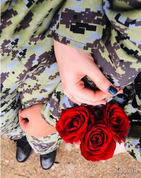عکس خفن عکس پایان خدمت سربازی پسرم