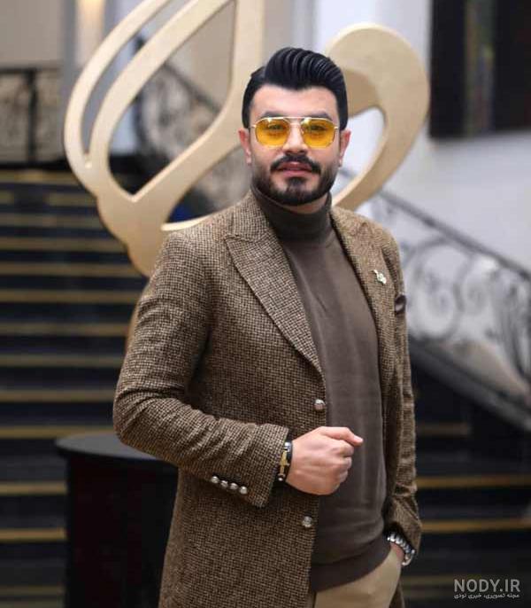 عکس پیمان طالبی و همسرش - عکس نودی