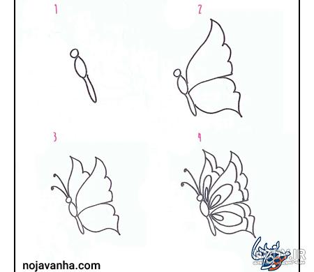 فرش سه بعدی زرباف طرح پروانه 100 × 70 - زرباف
