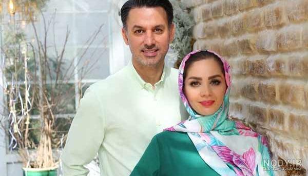 عکس جدید مبینا نصیری و همسرش