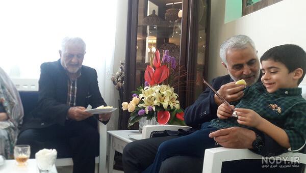 عکس فرزند شهید حمید سیاهکالی مرادی