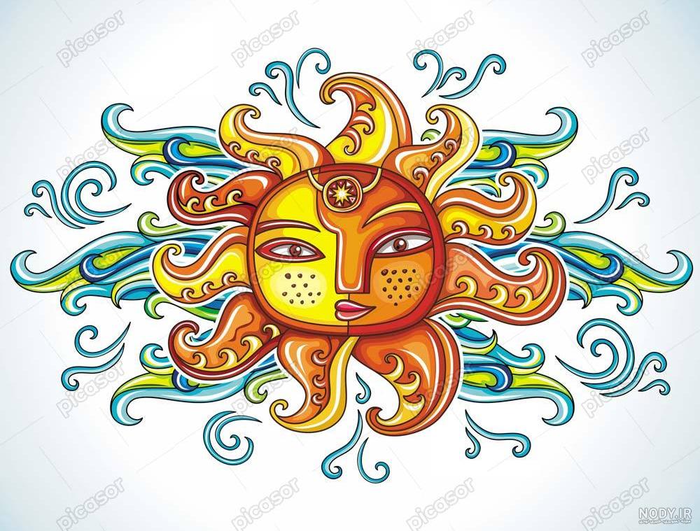 عکس خورشید واقعی