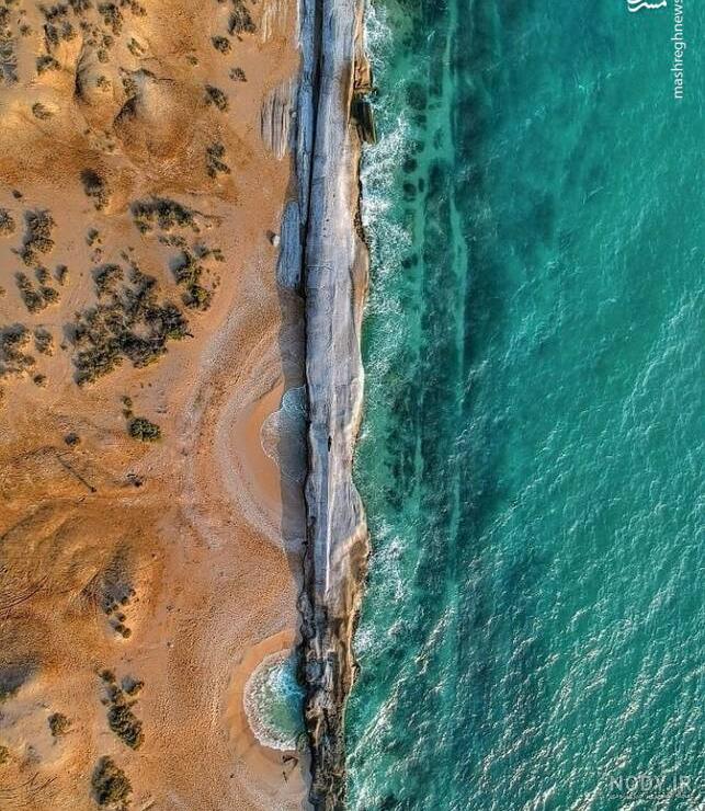 نقشه خلیج فارس و دریای عمان