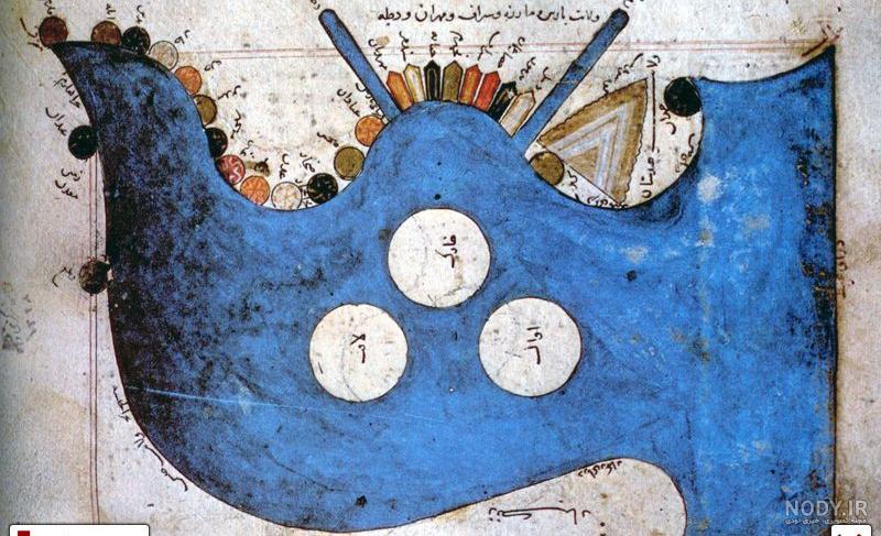 عکس خفن عکس دریای خلیج فارس در نقشه