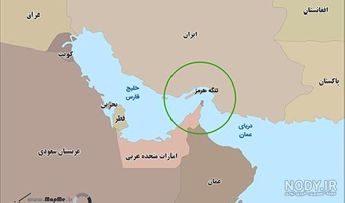 عکس خفن عکس دریای خلیج فارس در نقشه