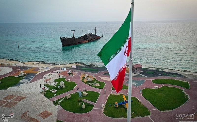 عکس خفن عکس دریای خلیج فارس از بالا