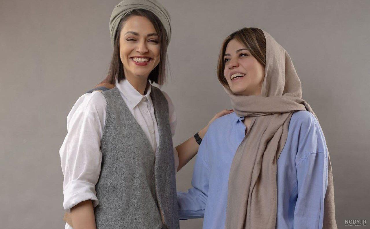 عکس جدیدالناز حبیبی و سوگل خلیق-راهبرد معاصر