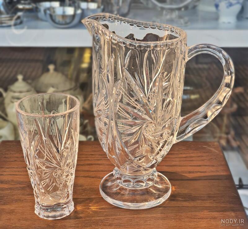 عکس پارچ و لیوان خورشیدی