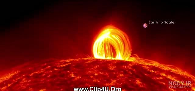 عکس کره زمین به دور خورشید - عکس نودی