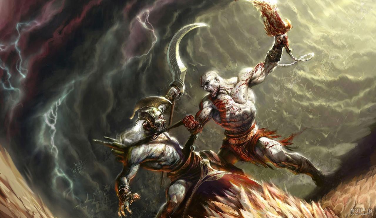 مجموعه تصویر زمینه جذاب و با کیفیت بازی خدای جنگ گاد آف وار god of war |  فریپیکر