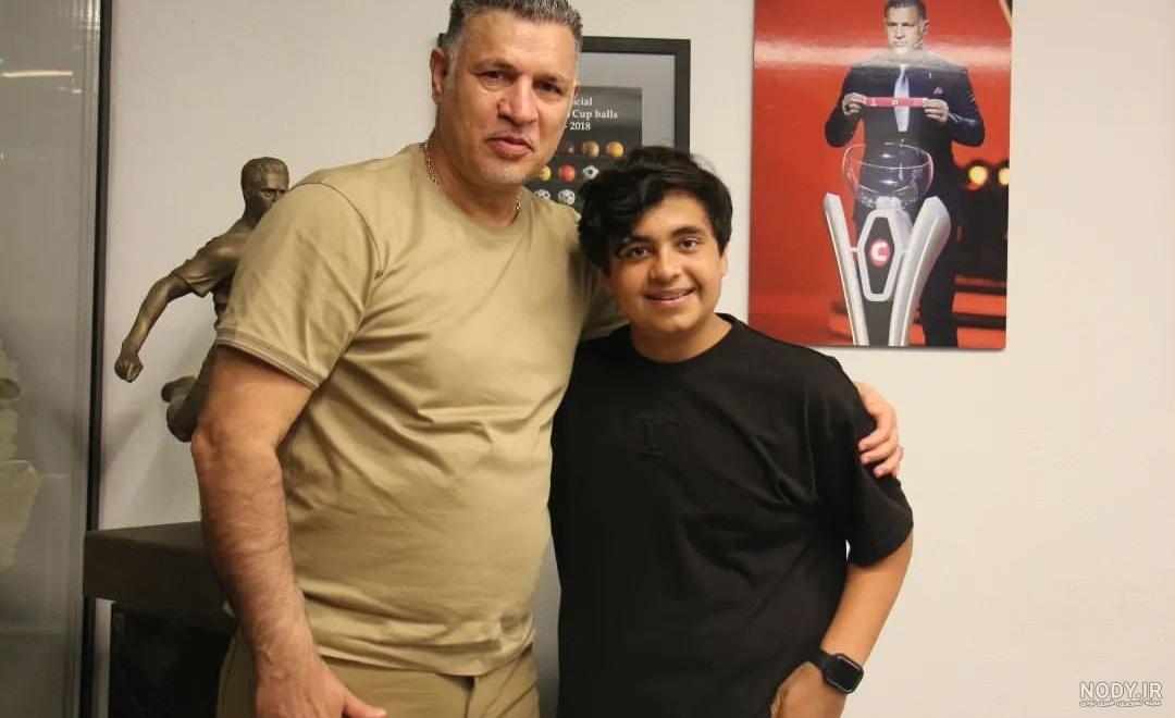 عکس خفن عکس علی دایی و هادی چوپان