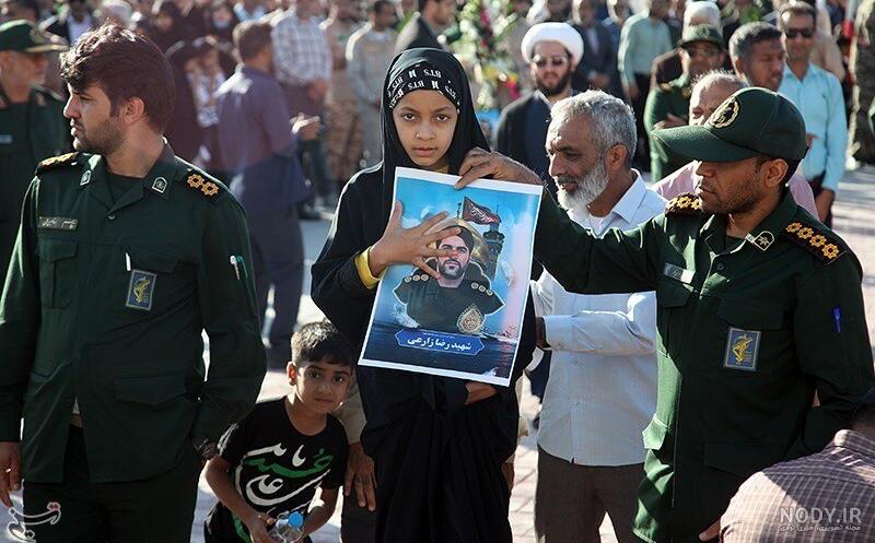 استقبال از شهید مدافع حرم شهید رضا زارعی در هرمزگان استقبال از شهید مدافع حرم شهید رضا زارعی در هرمزگان