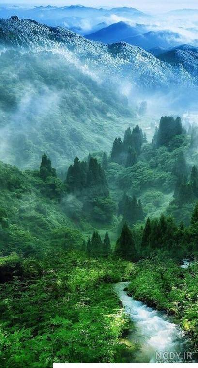 عکس طبیعت رویایی پاییز