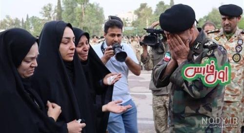 پیکر مطهر سروان شهید رضا کریمی در شیراز به خاک سپرده شد - ایسنا