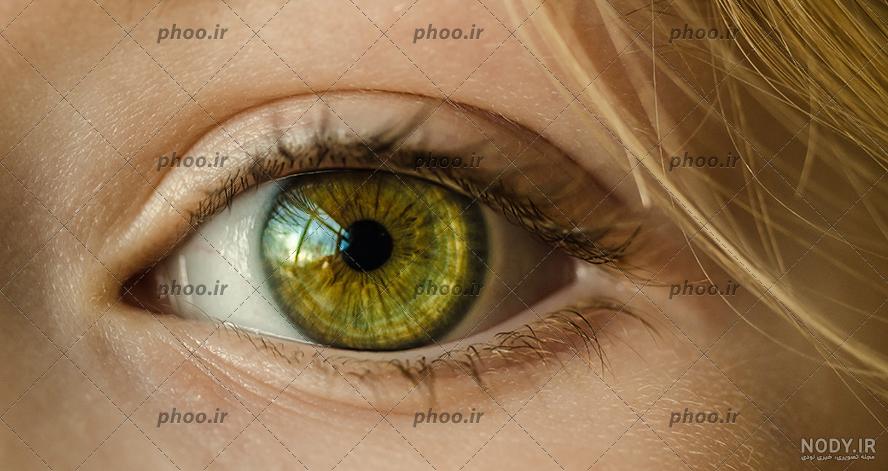 عکس پروفایل پسرانه چشم زیبا و جذاب با رنگ قهوه ای عسلی