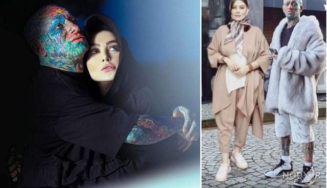 فاش شده: تصاویر +18 و بی شرمی سحر قریشی با به نمایش گذاشتن تتوهای خود -  فیگار