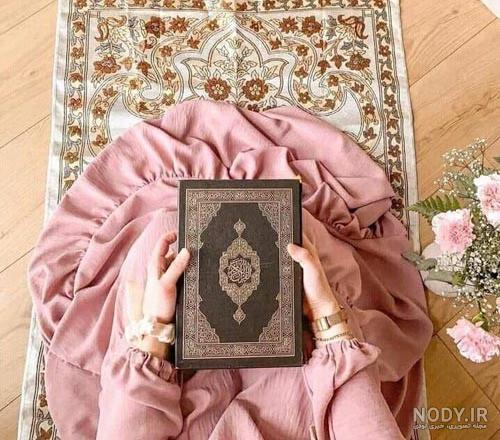 عکس گل و دعا