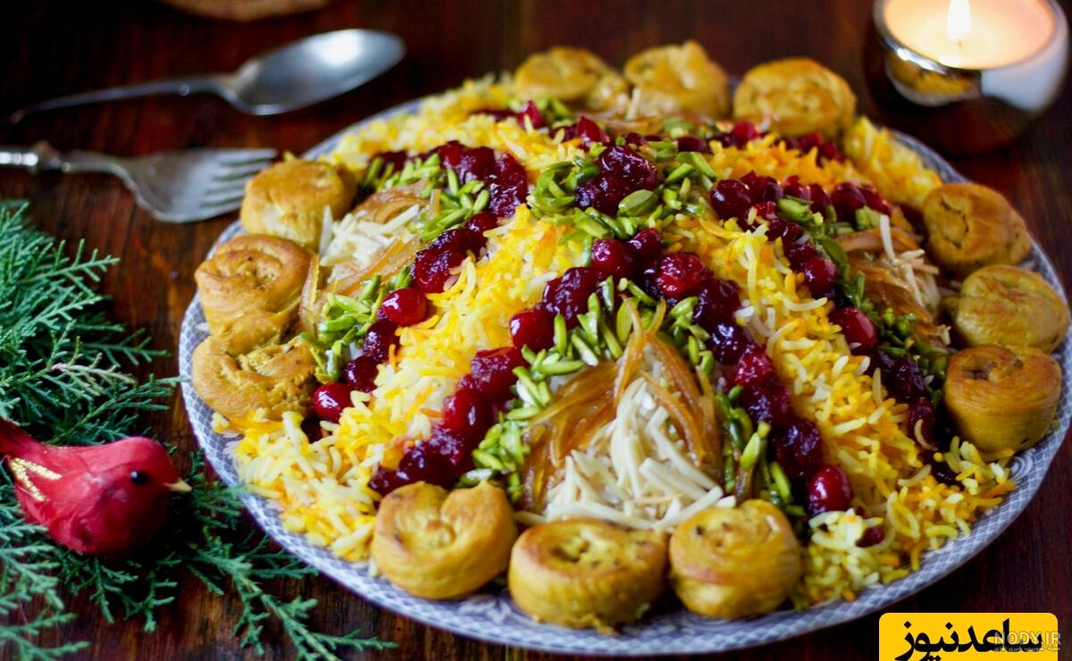 طرز تهیه شیرین پلو با گوشت قلقلی - ستاره