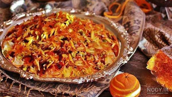 طرز تهیه مرصع پلو خوشمزه و مجلسی مرحله به مرحله