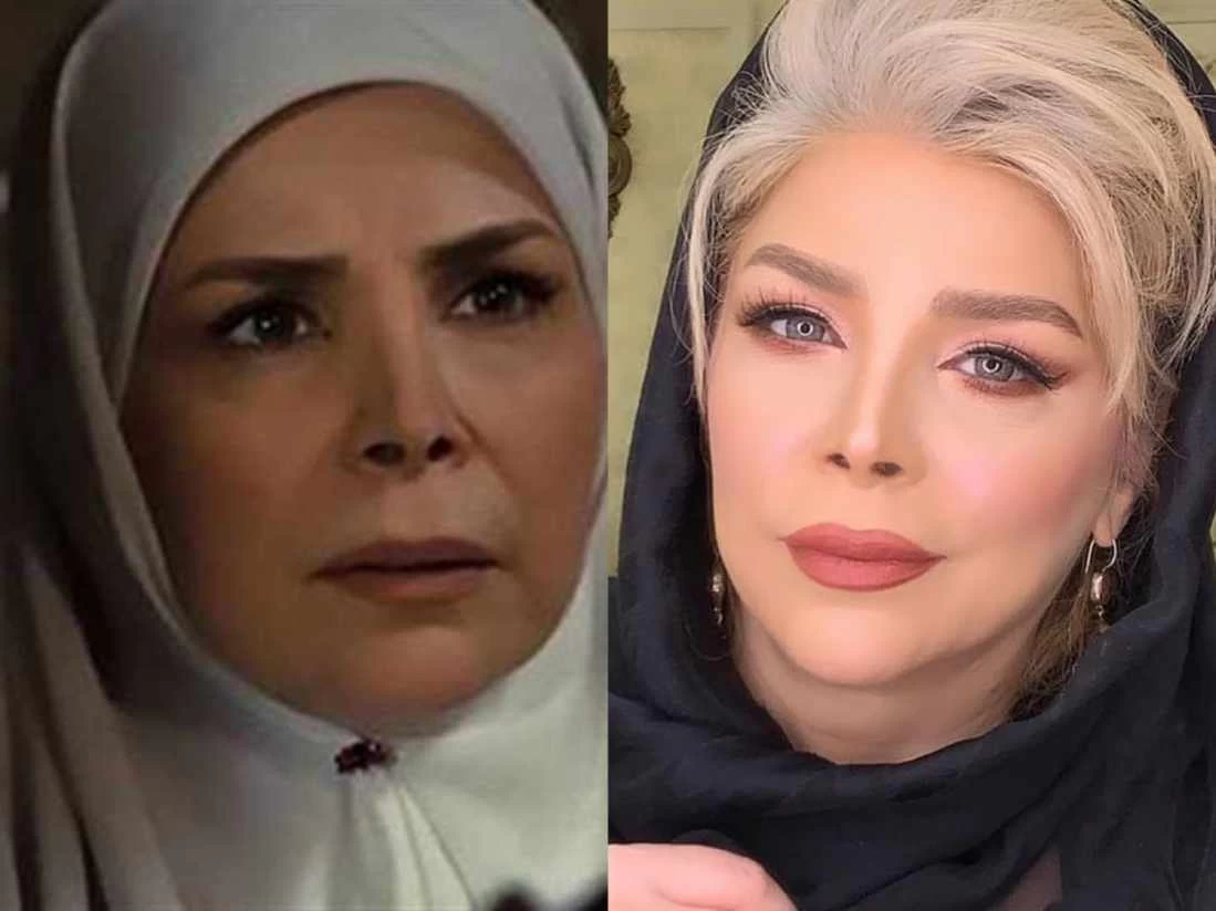 عکس حیرت آور از عمل زیبایی خانم بازیگر پیر ! / جوانی شیوا خنیاگر مثل زلیخا !