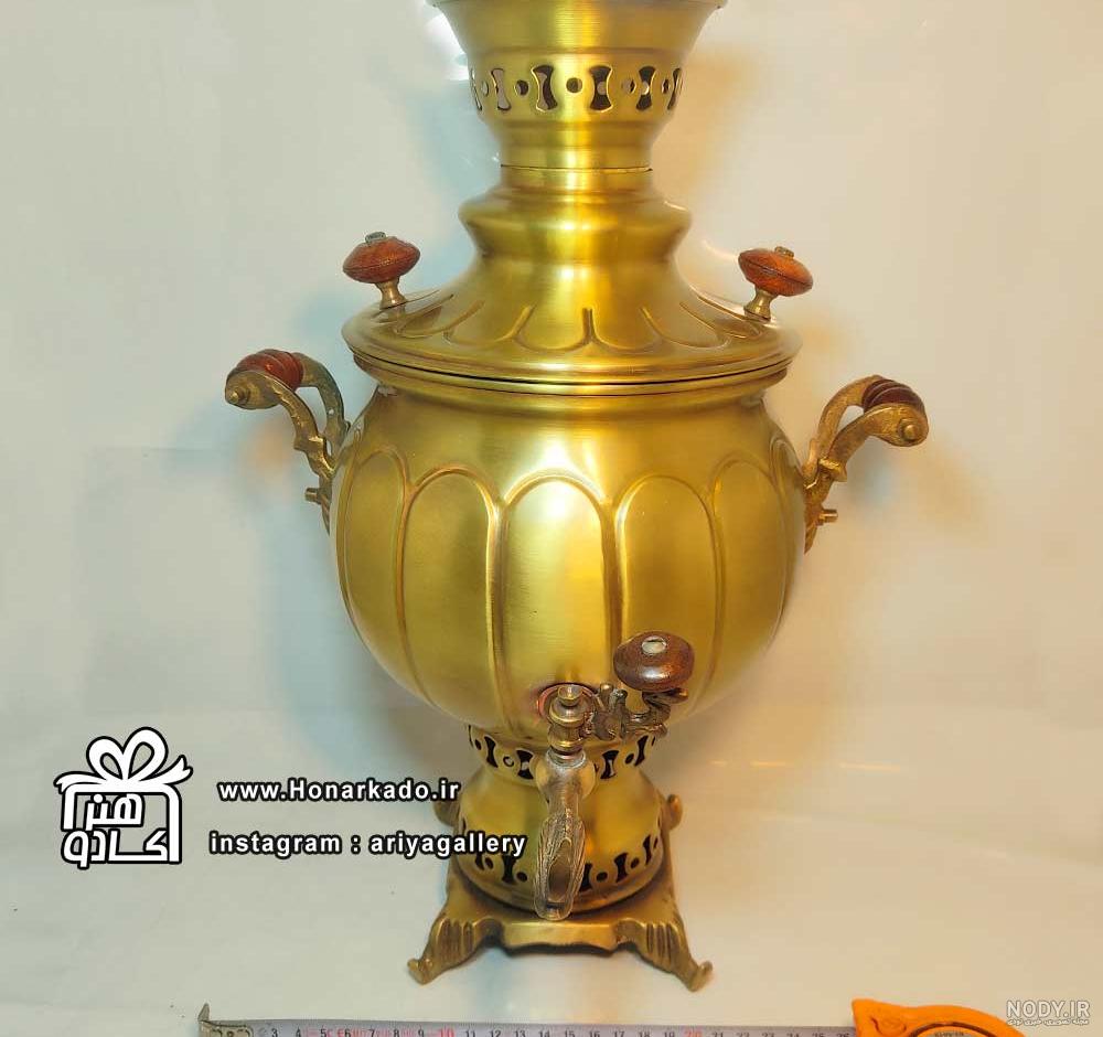 عکس سماور روسی طلا عکس سماور روسی طلا