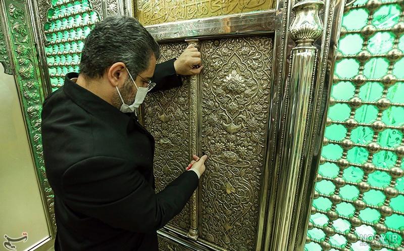 تشرف خادمین آستان مقدس به آستان مقدس امام زاده صالح(ع) / عکس: حمیدرضا رستمی | السید عبدالعظیم الحسني علیه السّلام تشرف خادمین آستان مقدس به آستان مقدس امام زاده صالح(ع) / عکس: حمیدرضا رستمی | السید عبدالعظیم الحسني علیه السّلام