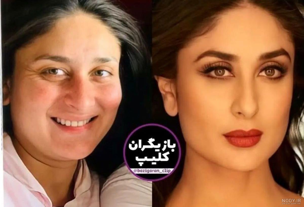 تصاویر جالب زیباترین زن های جهان بدون آرایش