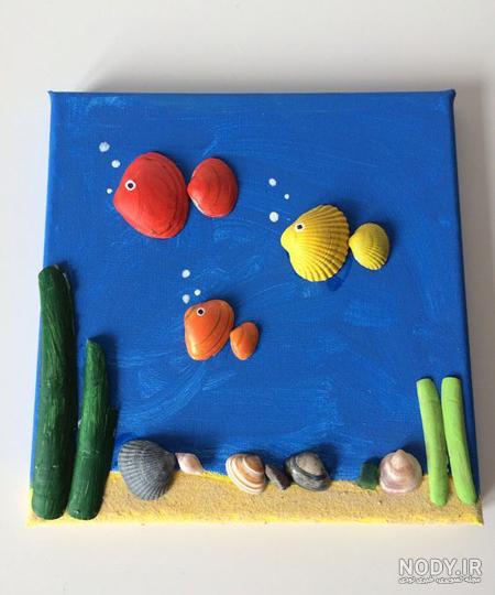 دانلود تصاویر وکتور زیبای انواع صدف و گوش ماهی ساحل دریا