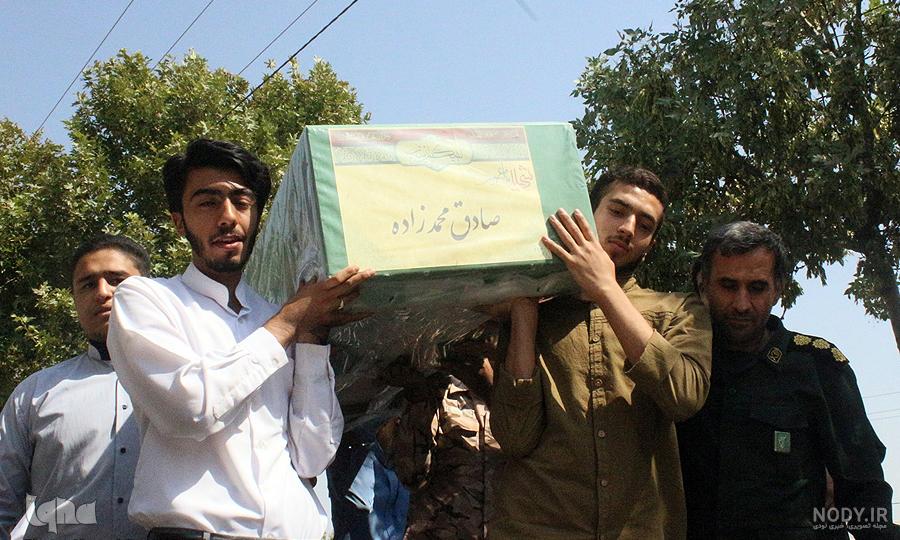 دو عکس از یوسف امیدزاده معروف به حاج صادق که امروز در سوریه به شهادت رسید